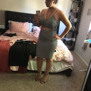 Stripped dress